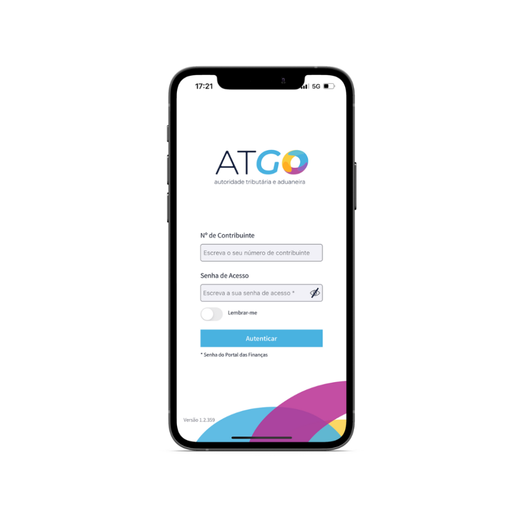 App ATGO Início de Sessão